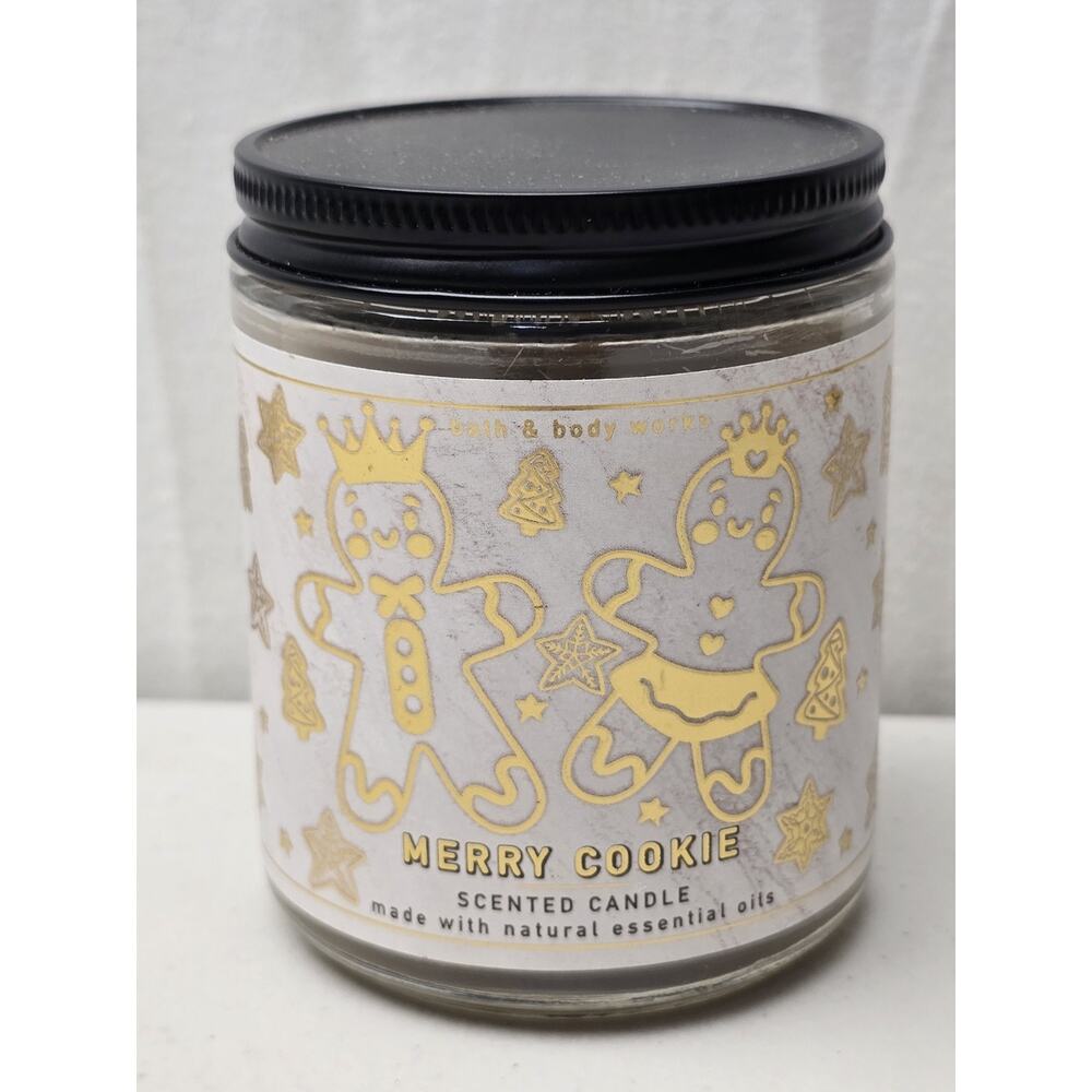 White Barn Bath and Body Works 1-Wick Candle with Essential Oils 7 oz